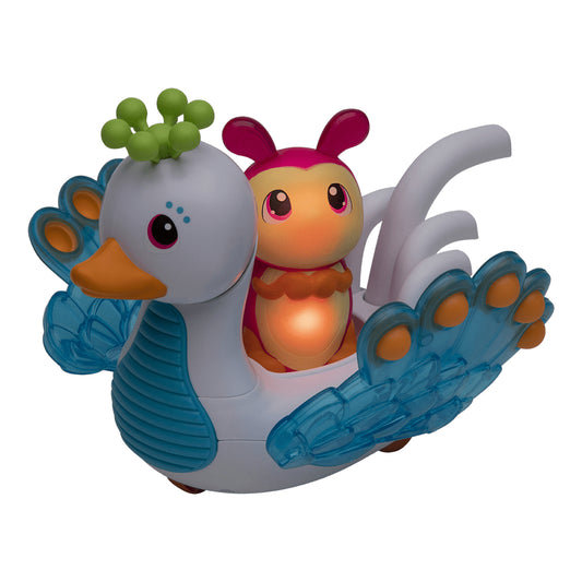 PlayMonster Playskool Glo Friends Hugbug & Harmony Pop, Push & Roll