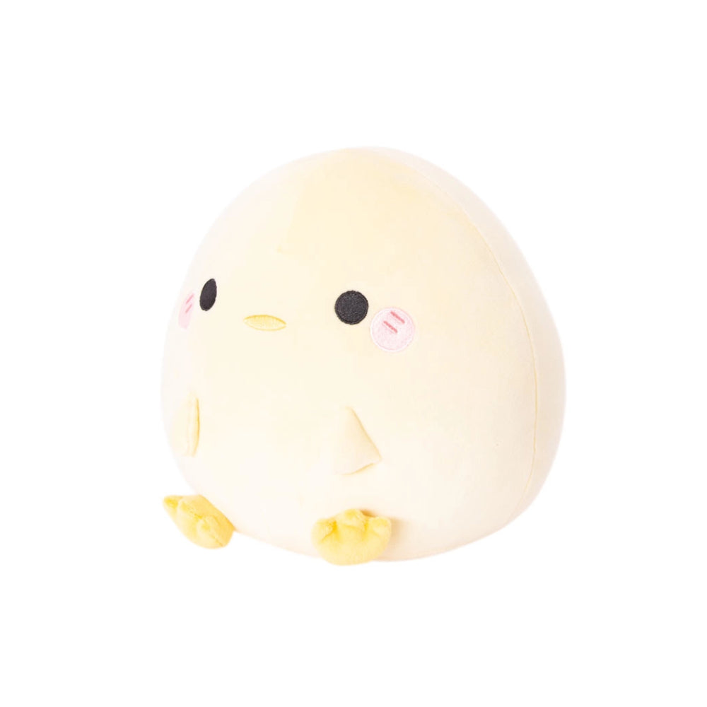 Honeymaru Rolling Mochi 10" Chick Plush Toy - Yellow