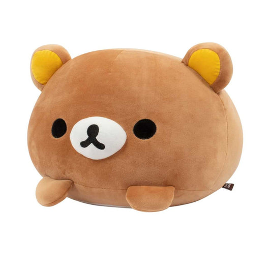 Peluche de cojín Mochi original de San-X de Rilakkuma, marrón