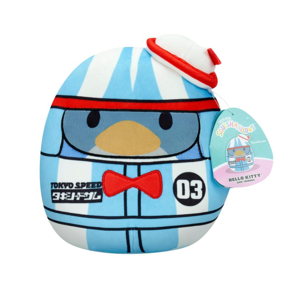 Surtido de juguetes de peluche Squishmallows de 8" de Sanrio Tokyo Racer