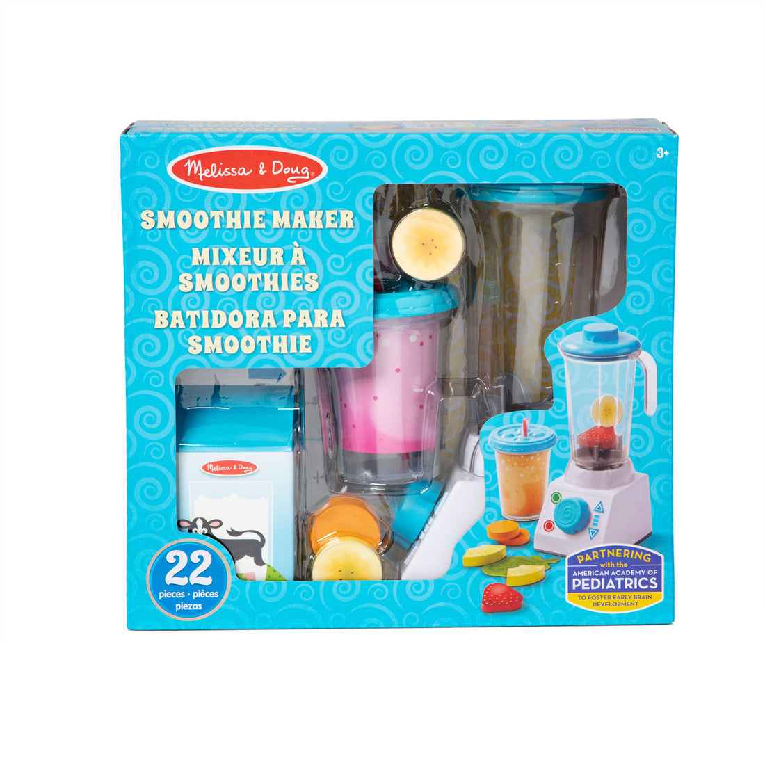 Melissa & Doug Smoothie Maker Blender Play Set