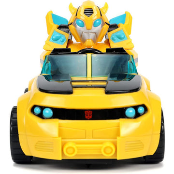 Coche de control remoto Bumblebee de la Academia Transformers Rescue Bots de Jada Toys