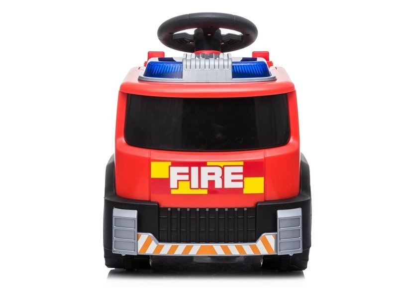 6V 4-Wheel Ride On Fire Truck - Red