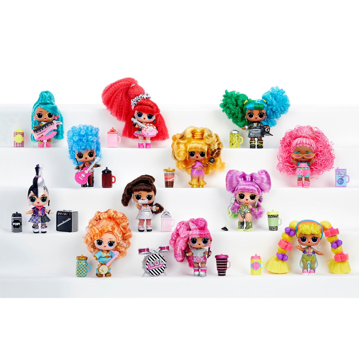 L.O.L Surprise!  Remix Hairflip Tots - Assortment - Curacao