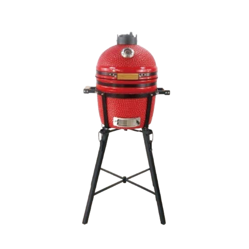 YNNI KAMADO Base para parrilla de 15,6", color negro