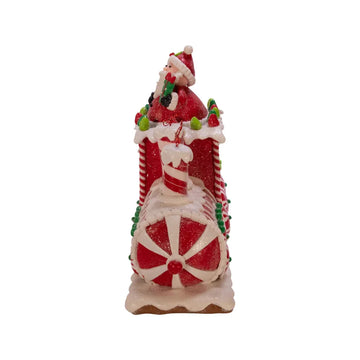 Kurt Adler 7.5" Battery-Operated LED Gingerbread Junction Train