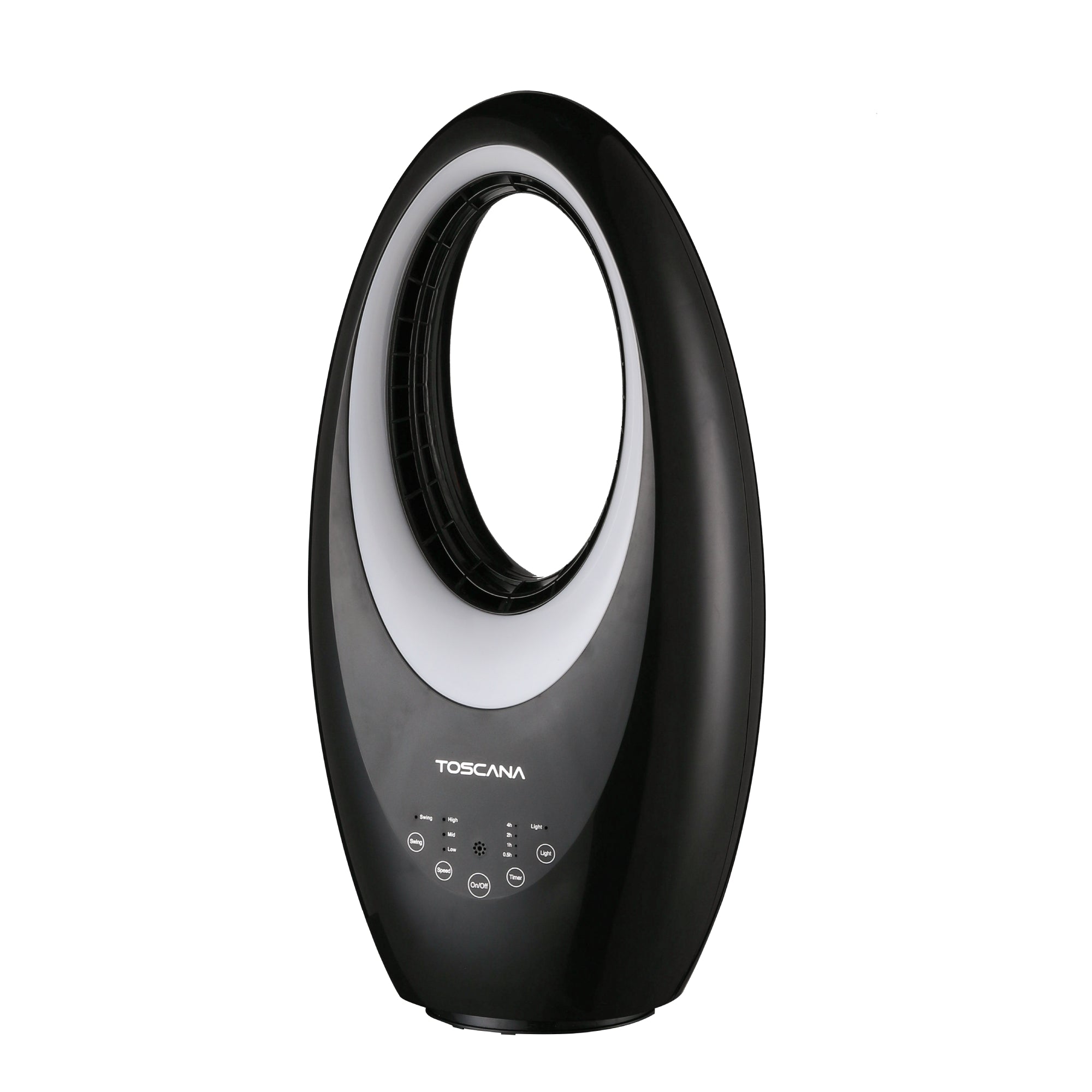 Toscana Blade-less Oval Tower Fan - Black , Shopping with Credit  display picture 1