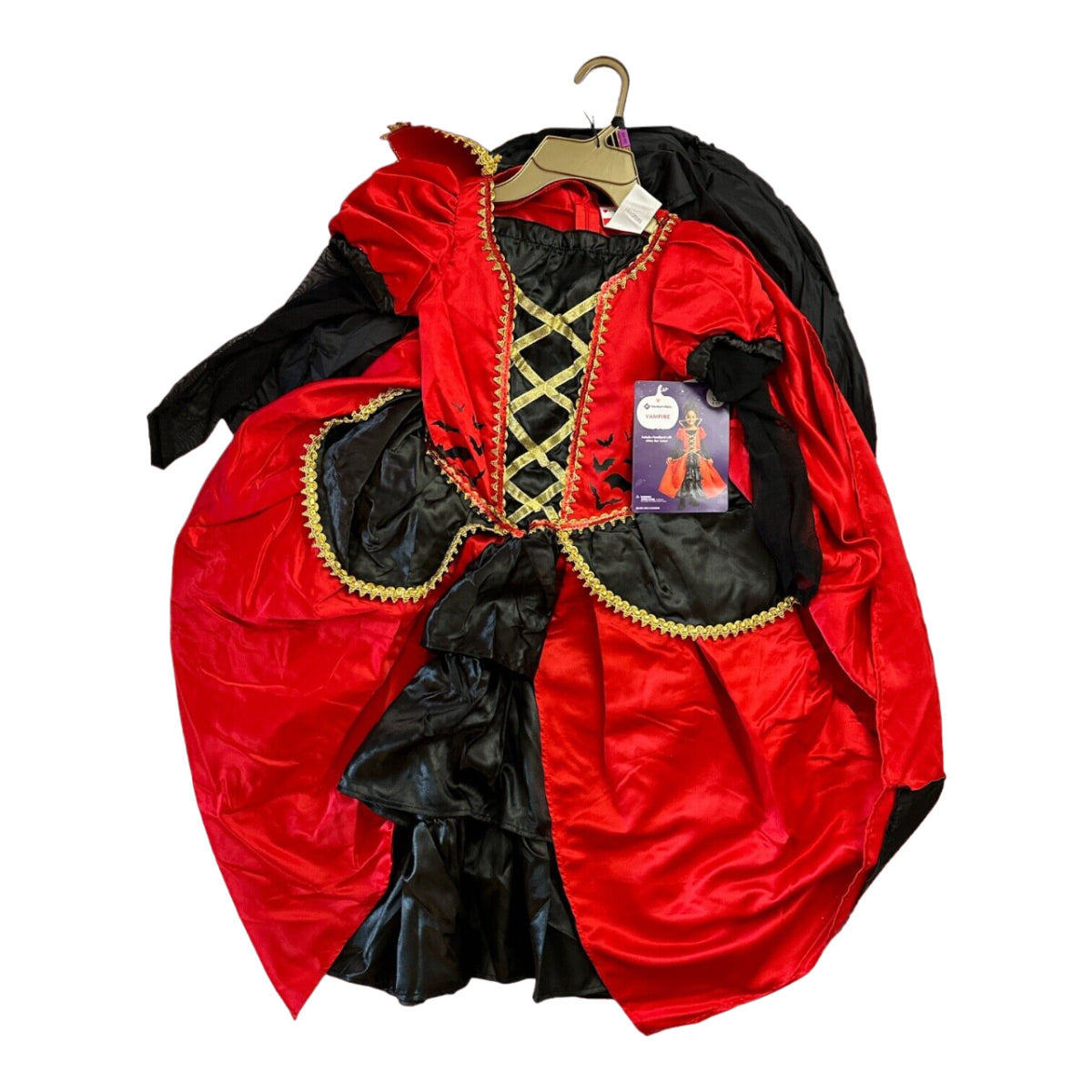 Disguise Girl's Vampire Costume for Kids - Medium