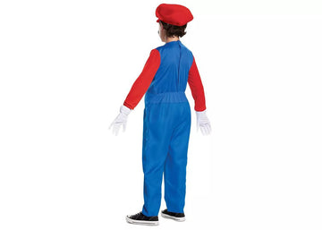 Deluxe Boys Nintendo Super Mario Costume for Kids - Medium