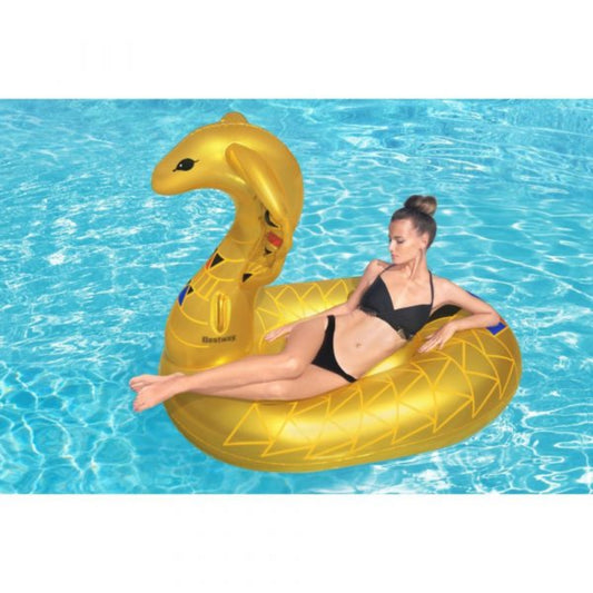 Bestway Golden Cobra Island Pool Float - Curacao