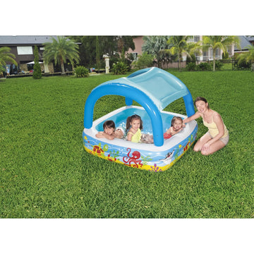 Bestway H2OGO! Inflatable Canopy Play Pool - Curacao