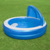 Bestway H2OGO! Summer Days Inflatable Round Family Pool with UV Careful Sunshade - Curacao