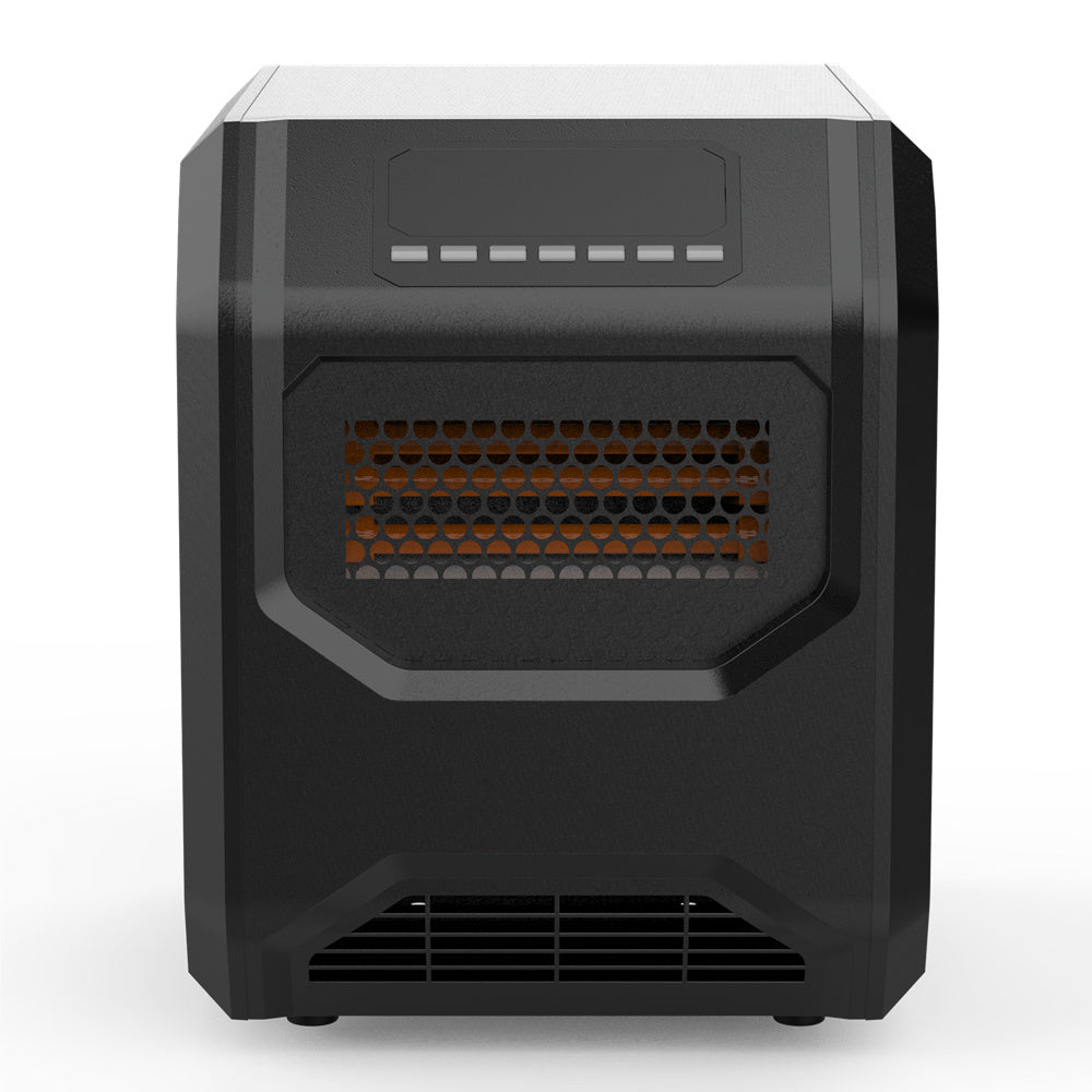 Appliance Basics HT1269 6-Element Infrared Heater with Front Intake Vent - Black