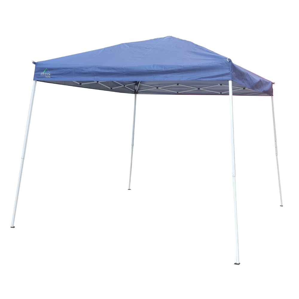 Gazebo plegable de 8 x 8 pies de The Outdoor Institute, color azul