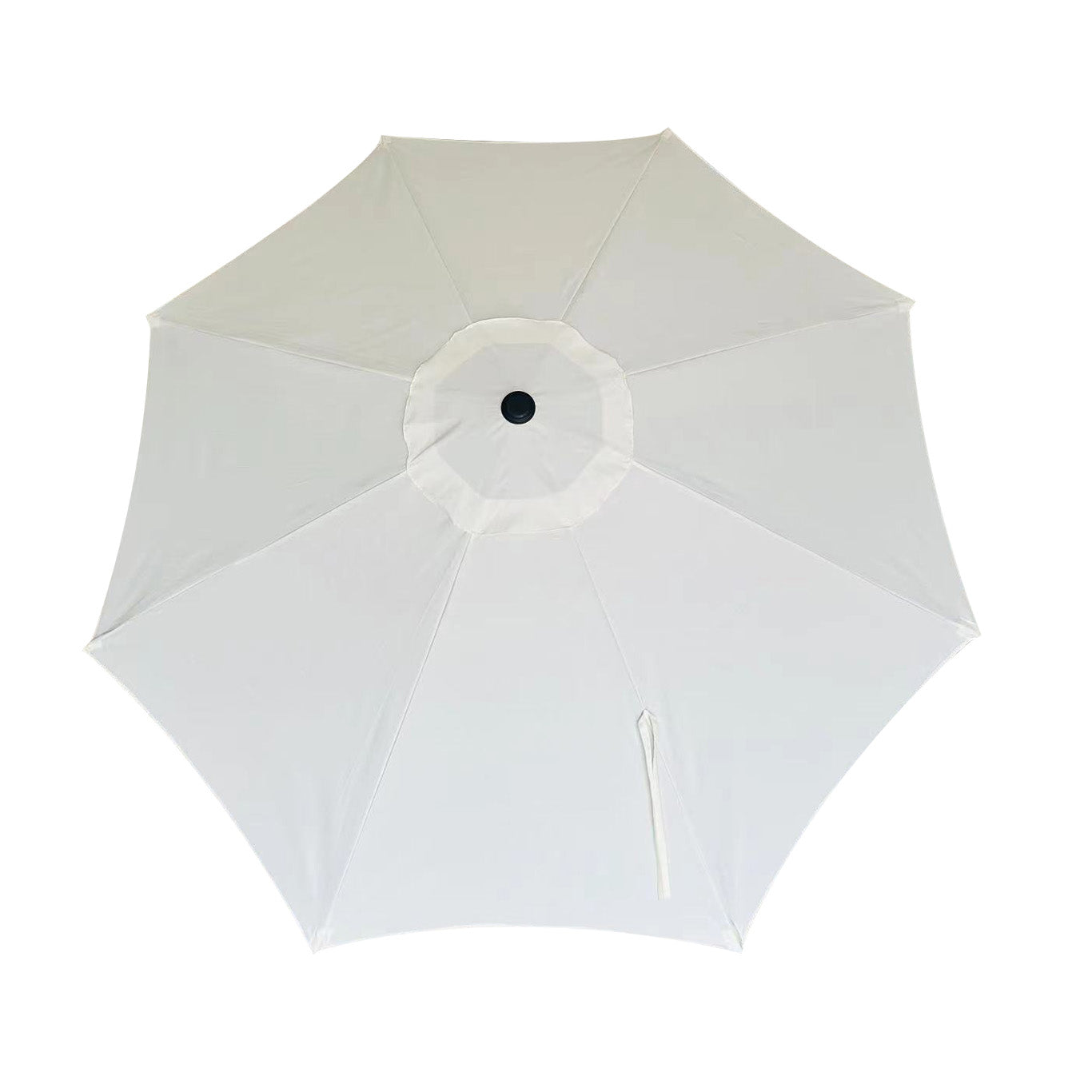 Sombrilla para patio Best Home de 9 pies, color blanco