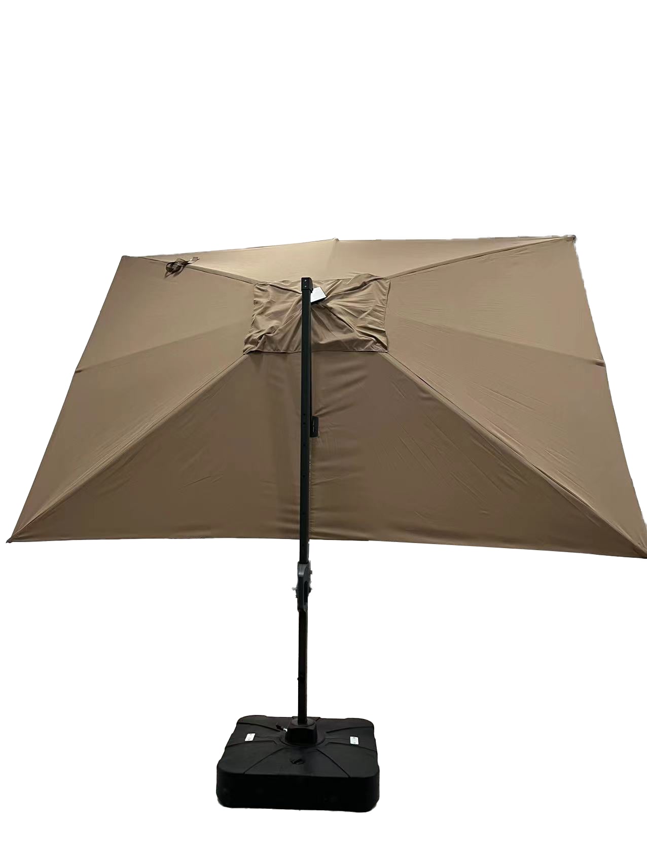 The Outdoor Institute TOI Rama 10 ft x 13 ft Solar Umbrella with Base