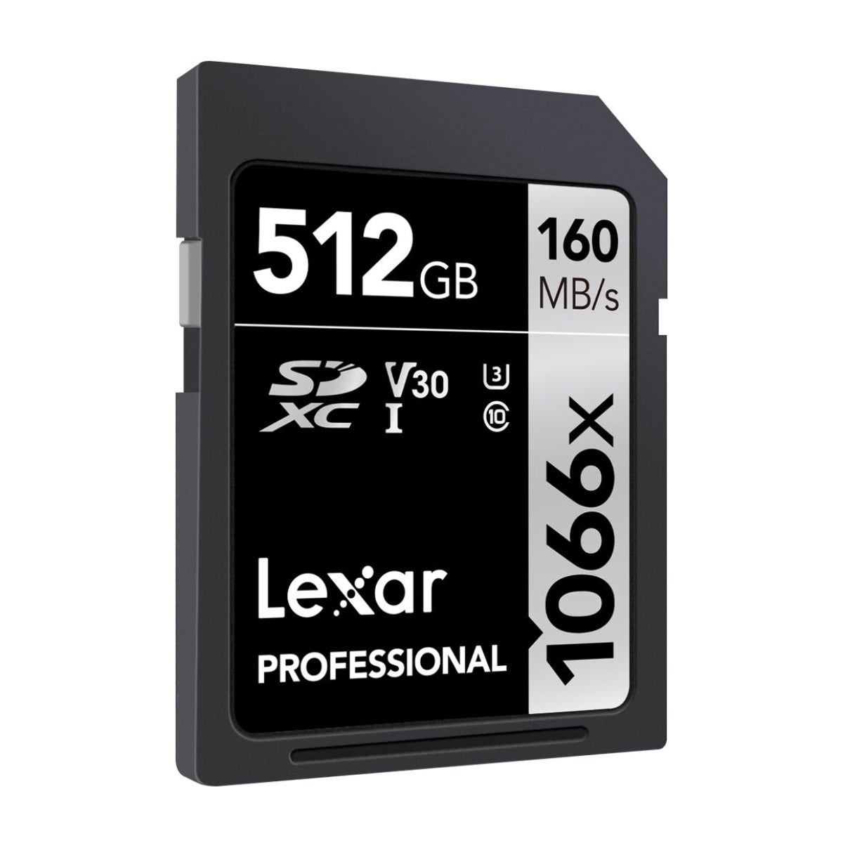 Tarjeta de memoria Lexar Professional SDXC 1066x UHS-I de 512 GB