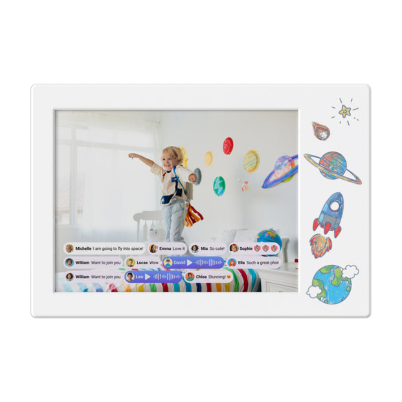 myFirst 9" Frame Doodle - Wi-Fi, 32GB - White