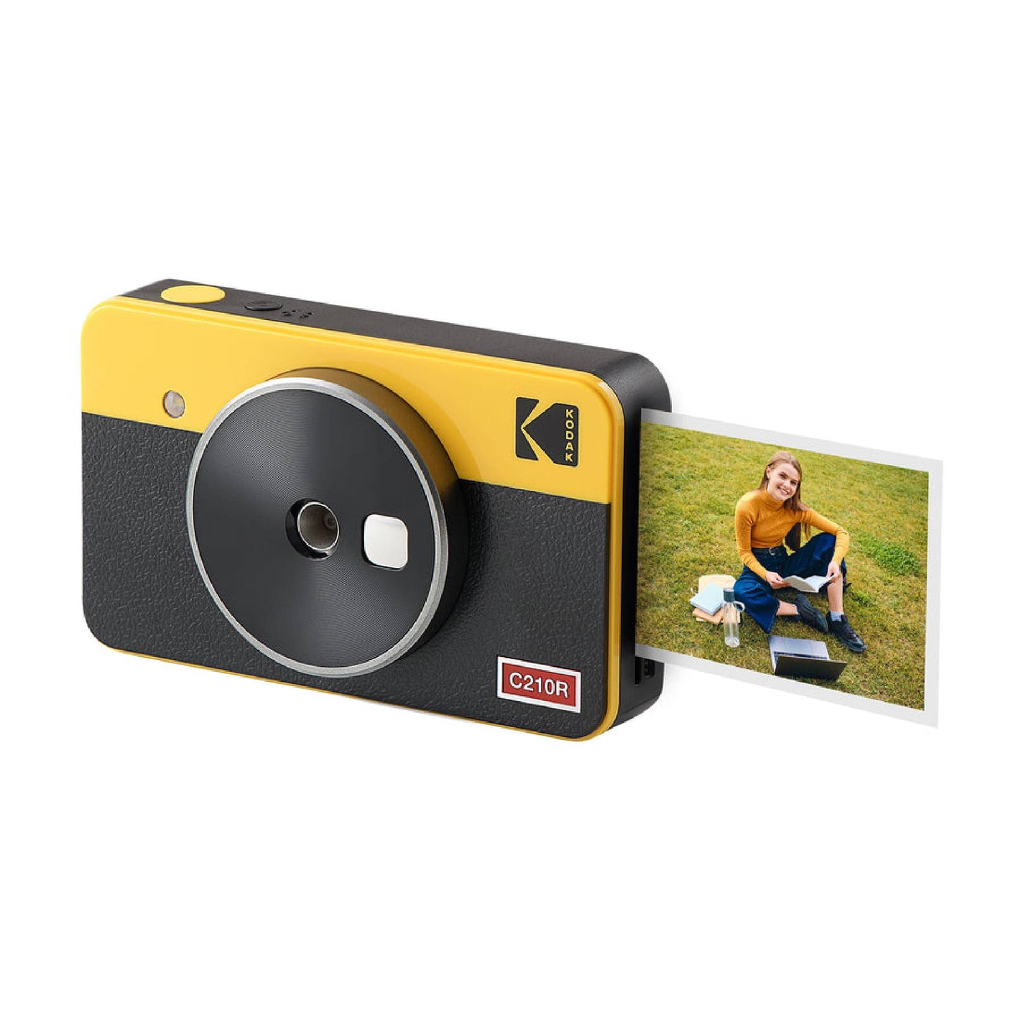 KODAK C210RY Mini Shot 2 Retro Instant Camera - Yellow