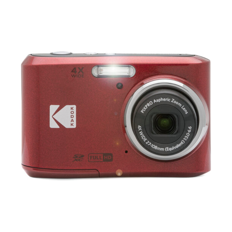 Kodak Pixpro FZ45 Friendly Zoom 16MP Digital Camera - Red