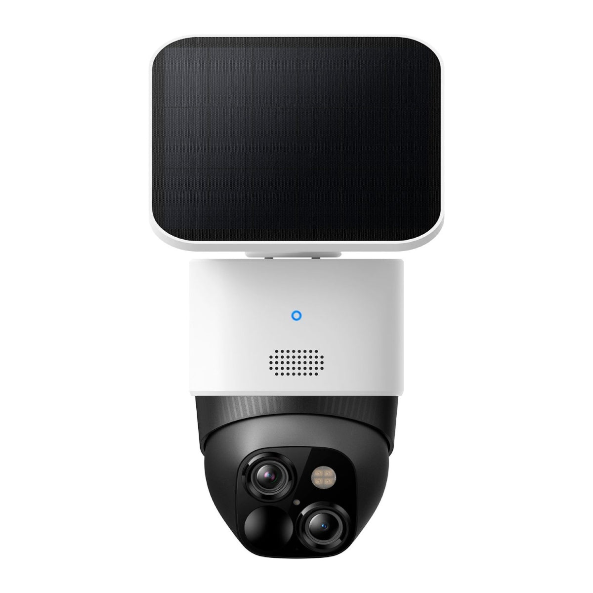 Eufy SoloCam S340 Wireless Outdoor Security Camera with Dual Lens and Solar Panel - White