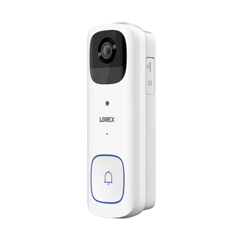 Lorex B463AJD-E 2K QHD Wi-Fi Battery-Powered Video Doorbell - White