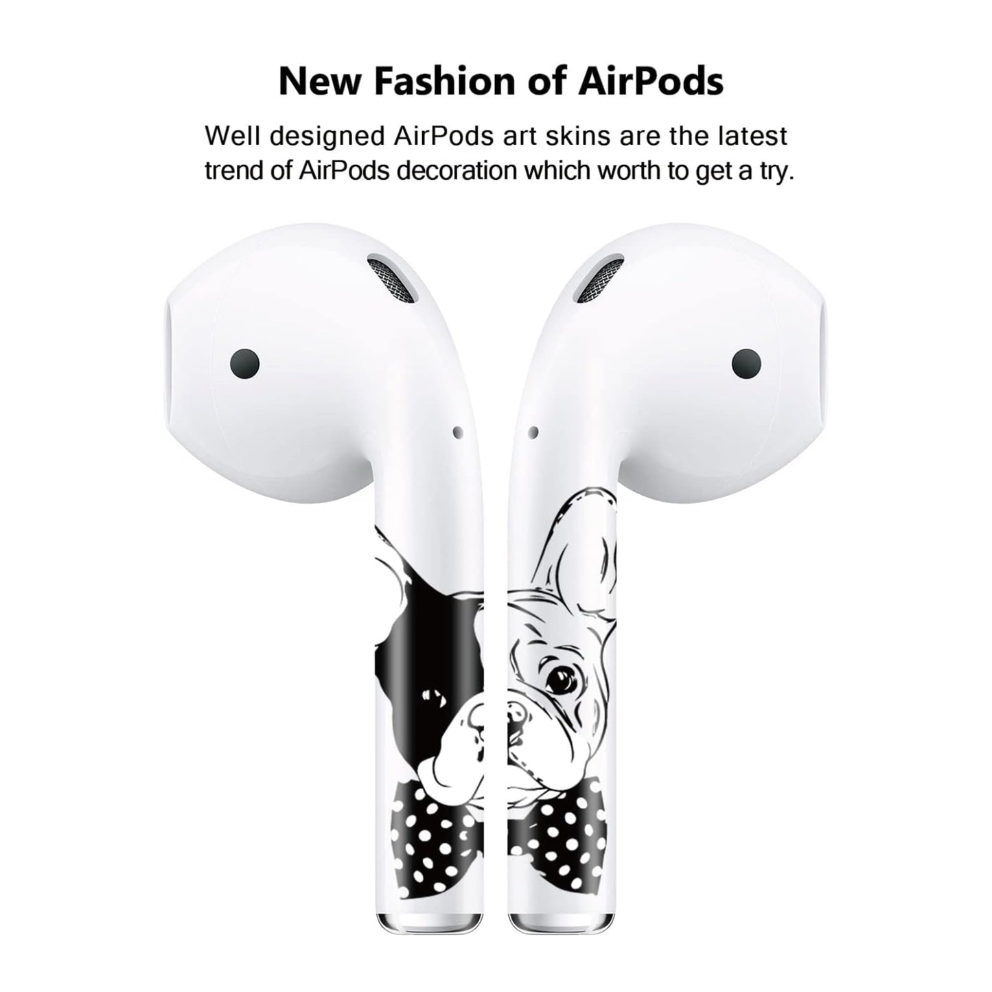 ROCKMAX AirPods (2.ª generación) Funda con diseño de calavera