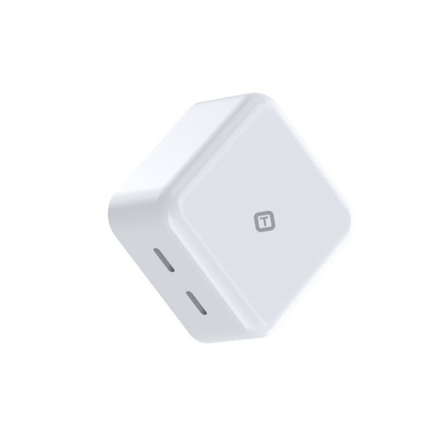 Cargador de pared dual USB-C con suministro de energía de 35 W de Tekya, color blanco