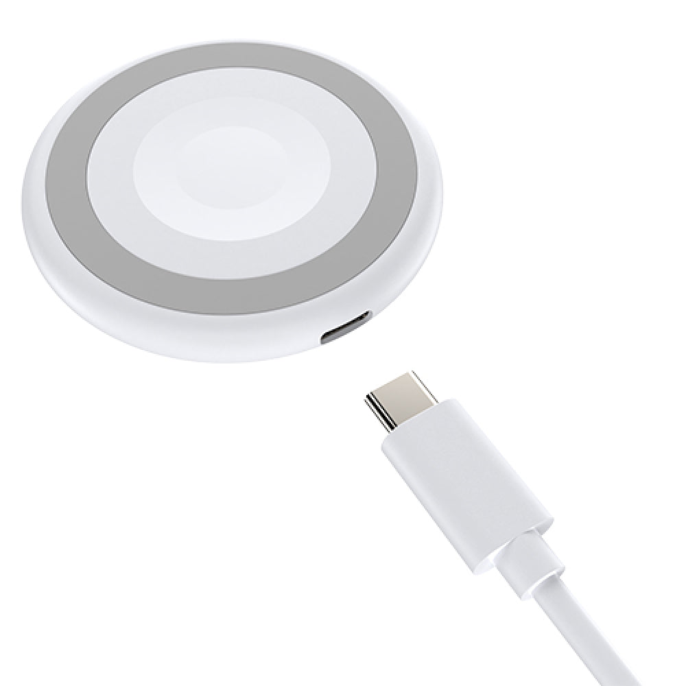 Tekya Qitek 3-in-1 Magspot Magnetic Wireless Charger for Phone, Apple Watch & Airpod - White