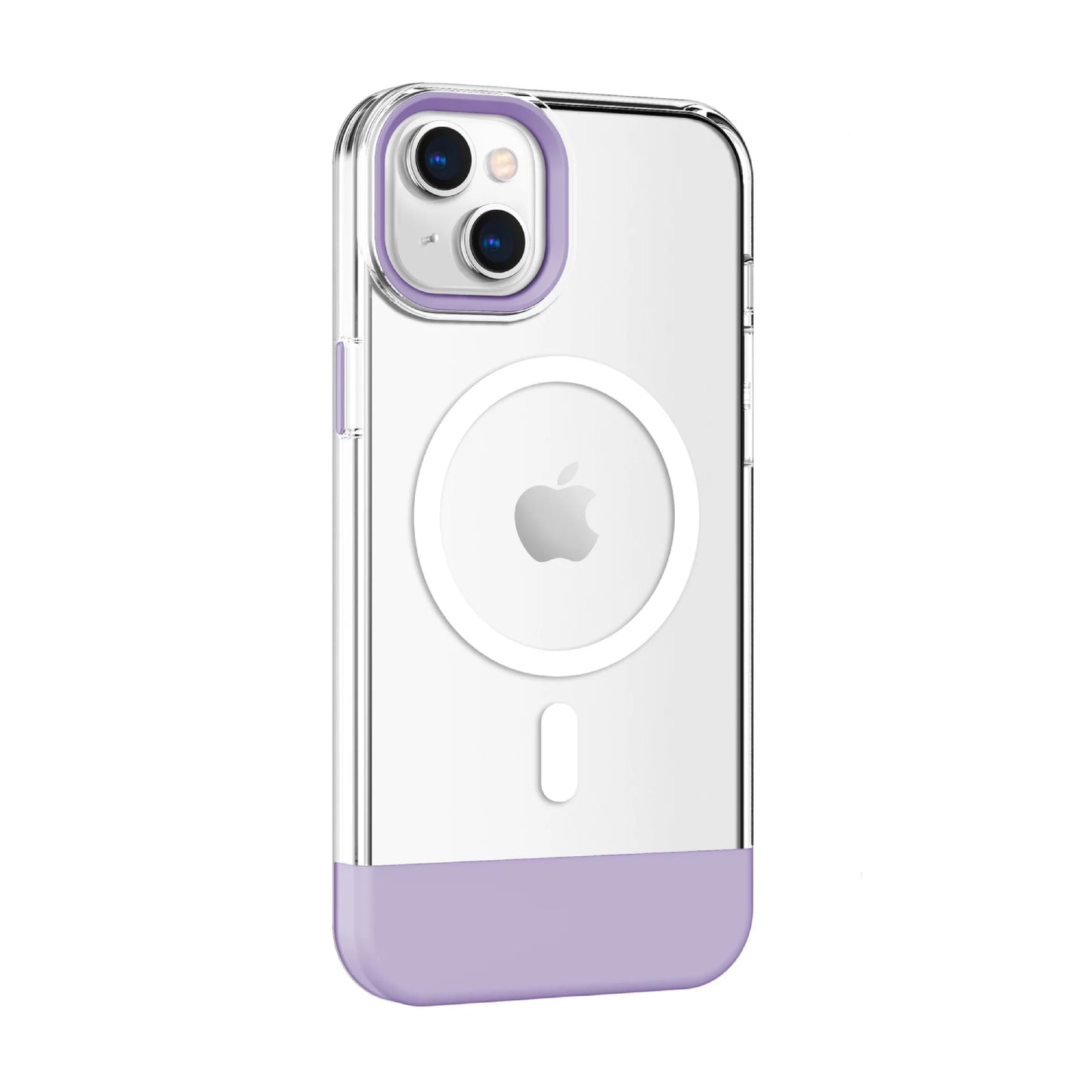 Funda MagSafe Nimbus9 Ghost 3 para iPhone 15 Plus - Lila transparente