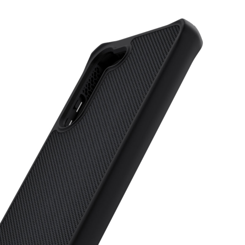 Funda híbrida balística ITSkins para Samsung Galaxy S23 Plus - Negro