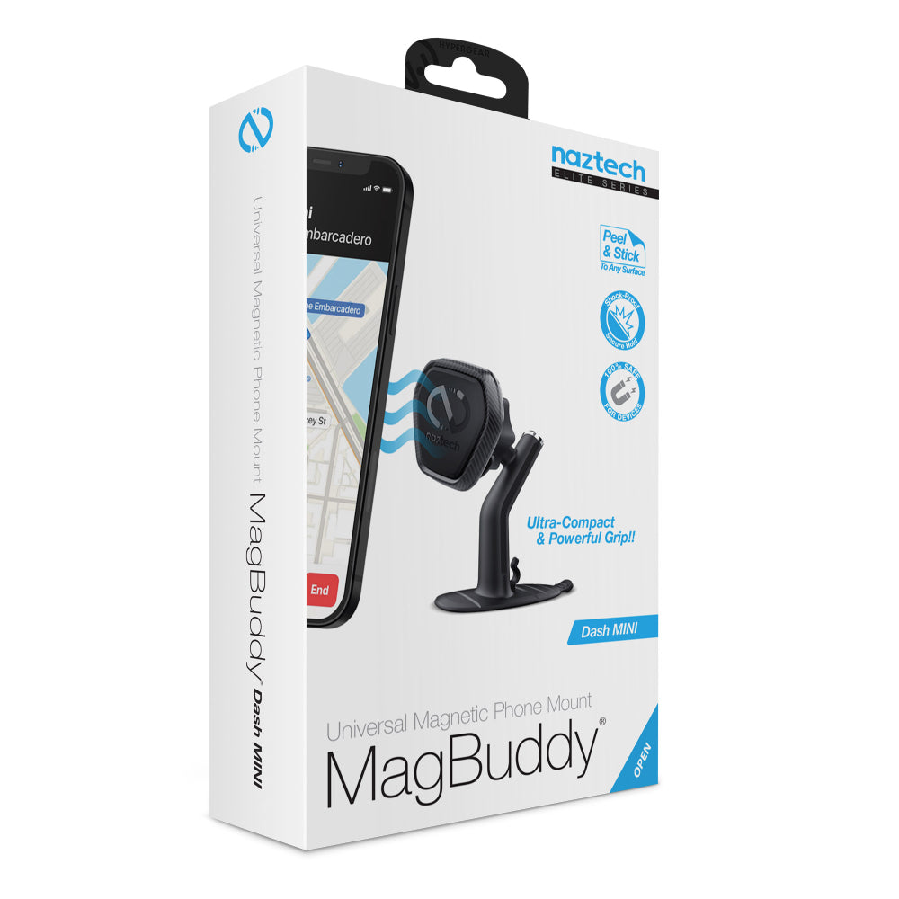 Naztech MagBuddy Elite Dash Mini Mount - Black