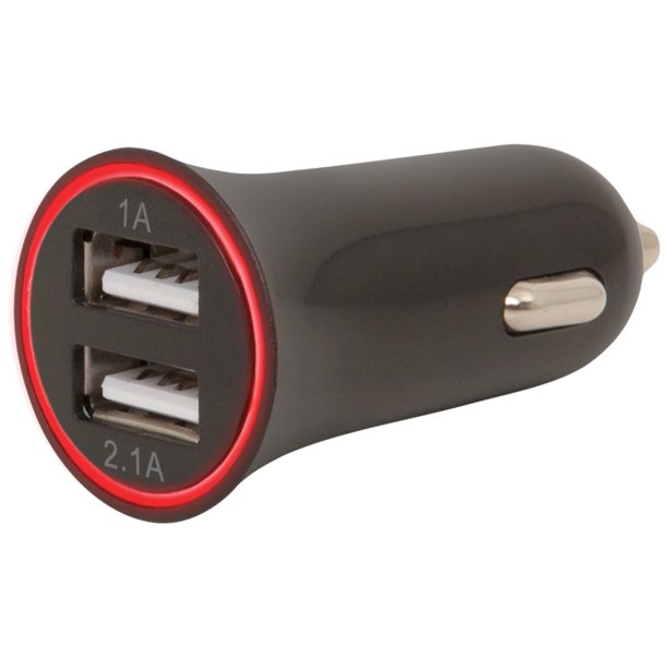 HELIX Car Charger with Dual USB-A Ports