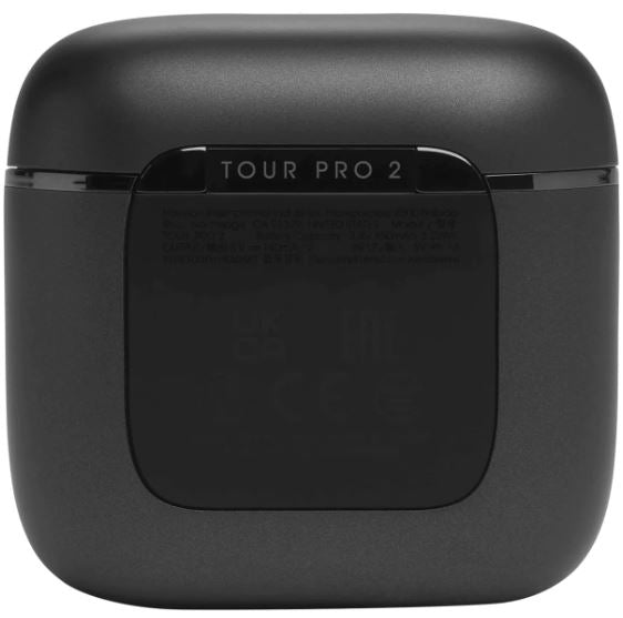 JBL JBLPRO2BLKAM Tour Pro 2 True Adaptive Noise-Cancelling True Wireless Earbuds - Black