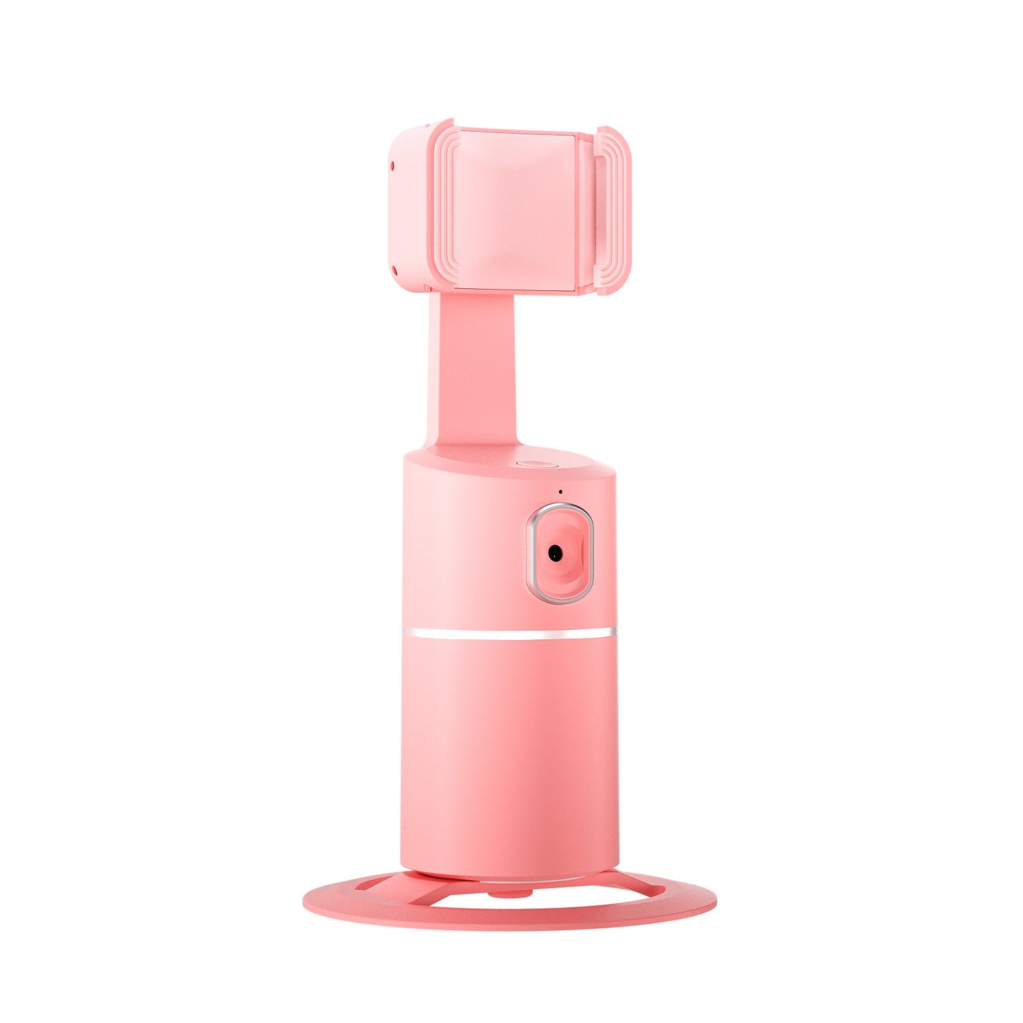 Soporte para teléfono móvil con trípode y transmisión multiángulo, color rosa