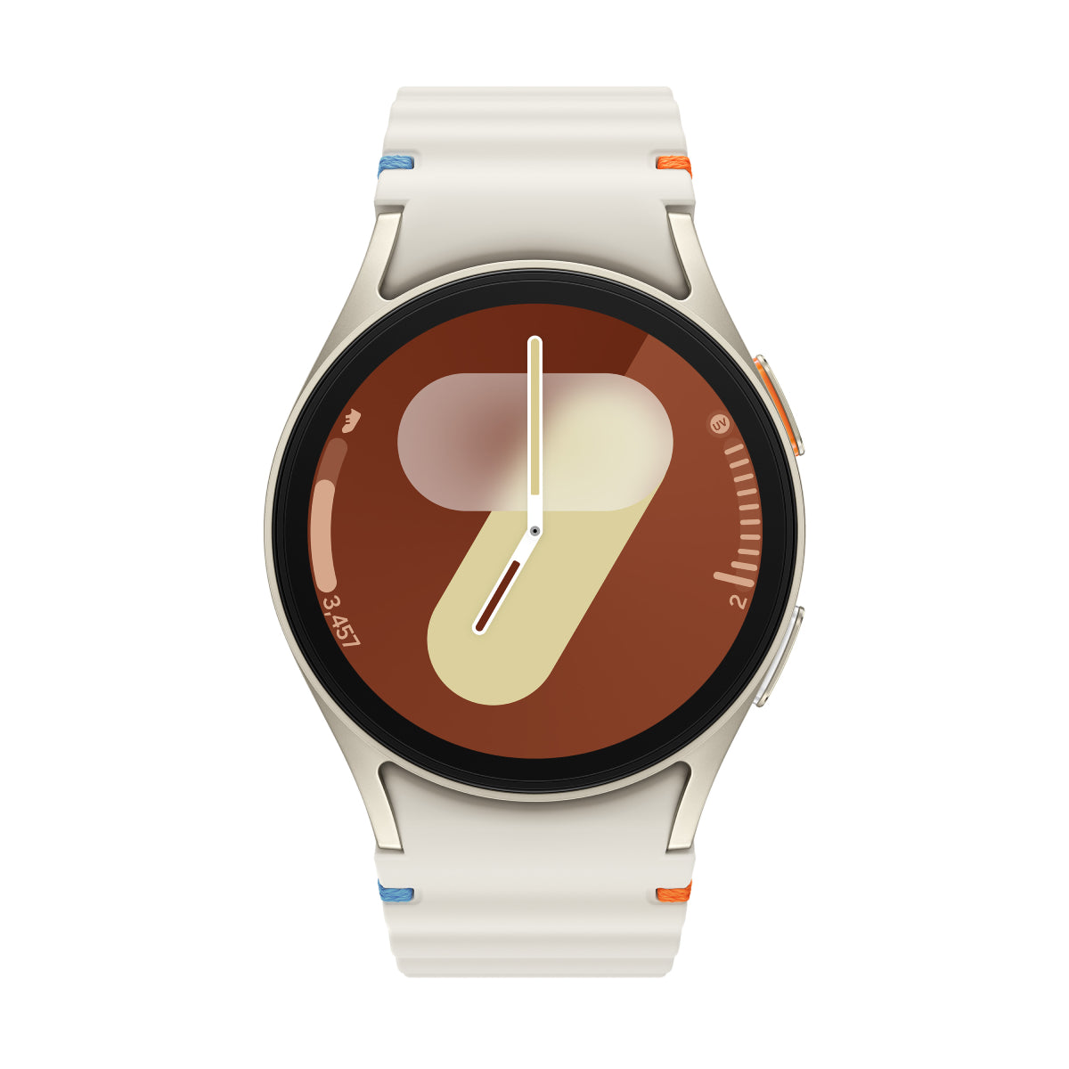 Reloj inteligente Samsung Galaxy Watch7 de 40 mm con caja de aluminio y correa color crema - LTE