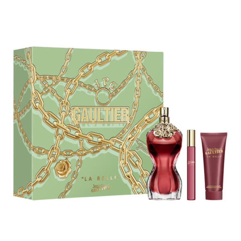 Set de regalo de 3 piezas La Belle Eau de Parfum para mujer de Jean Paul Gaultier