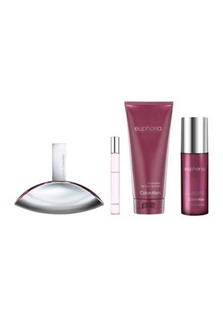 Calvin Klein Euphoria Women's 4-Piece Eau de Parfum Gift Set