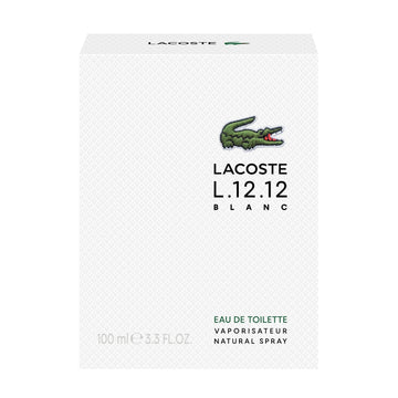 Lacoste L.12.12 Blanc Eau de Toilette en spray para hombre de 3,3 oz