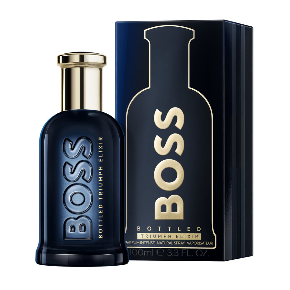 Hugo Boss Bottled Triumph Elixir Eau de Parfum en aerosol para hombre de 3,3 oz