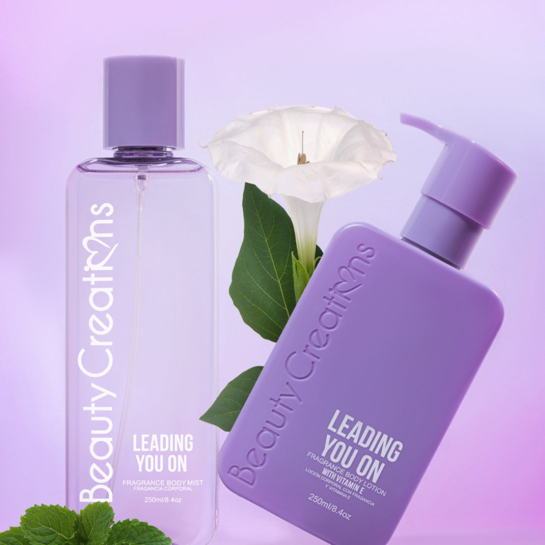 Beauty Creations Lotion and Mist Set - Leading You On