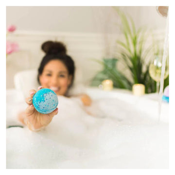 Bombas de baño redondas efervescentes relajantes Nectar Bath Treats - Coco Paradise 