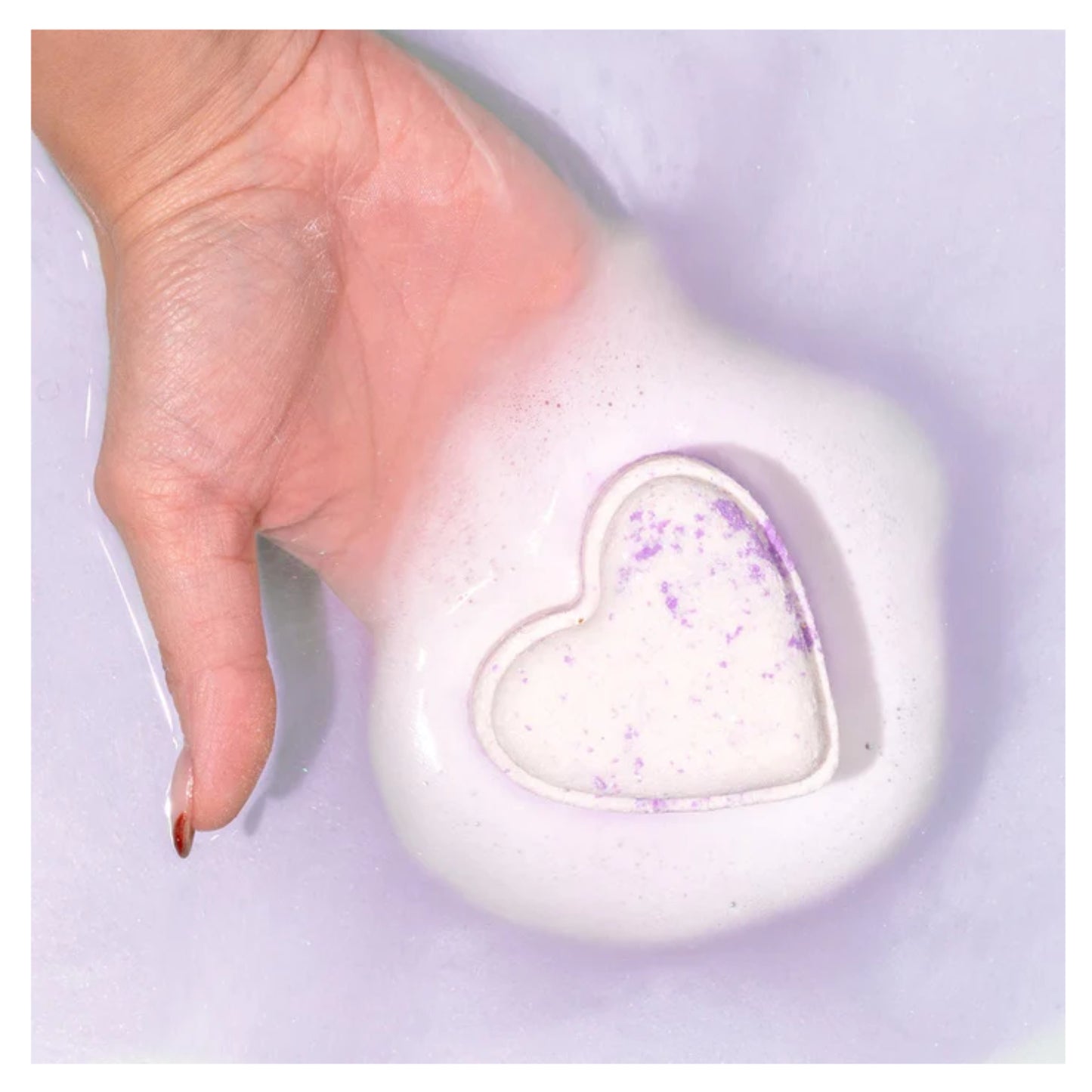 Nectar Bath Treats Foaming Bath Bomb - Lavender Blossom