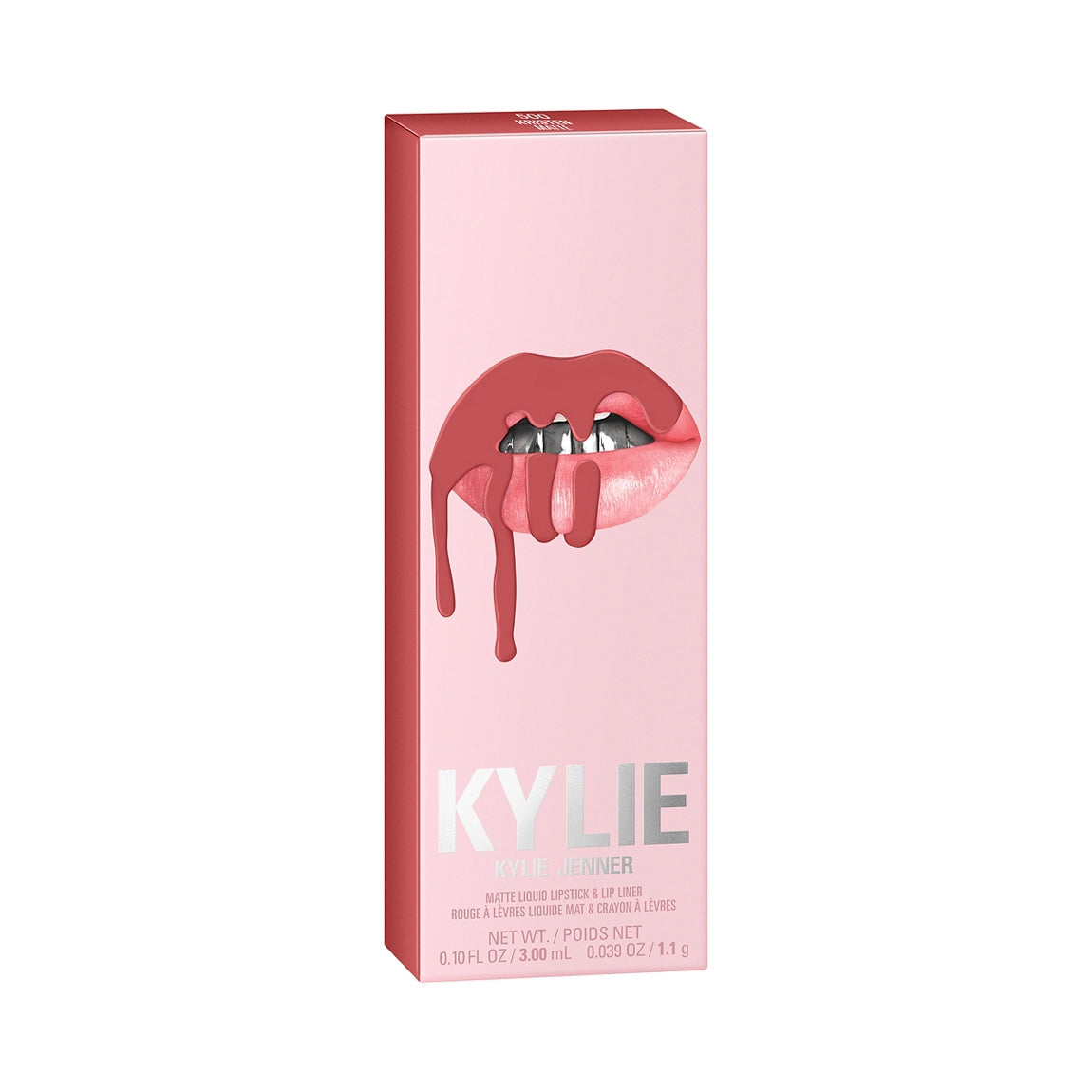 Kit de labios mate Kristen 500 de Kylie Cosmetics de 0,039 oz., a prueba de manchas