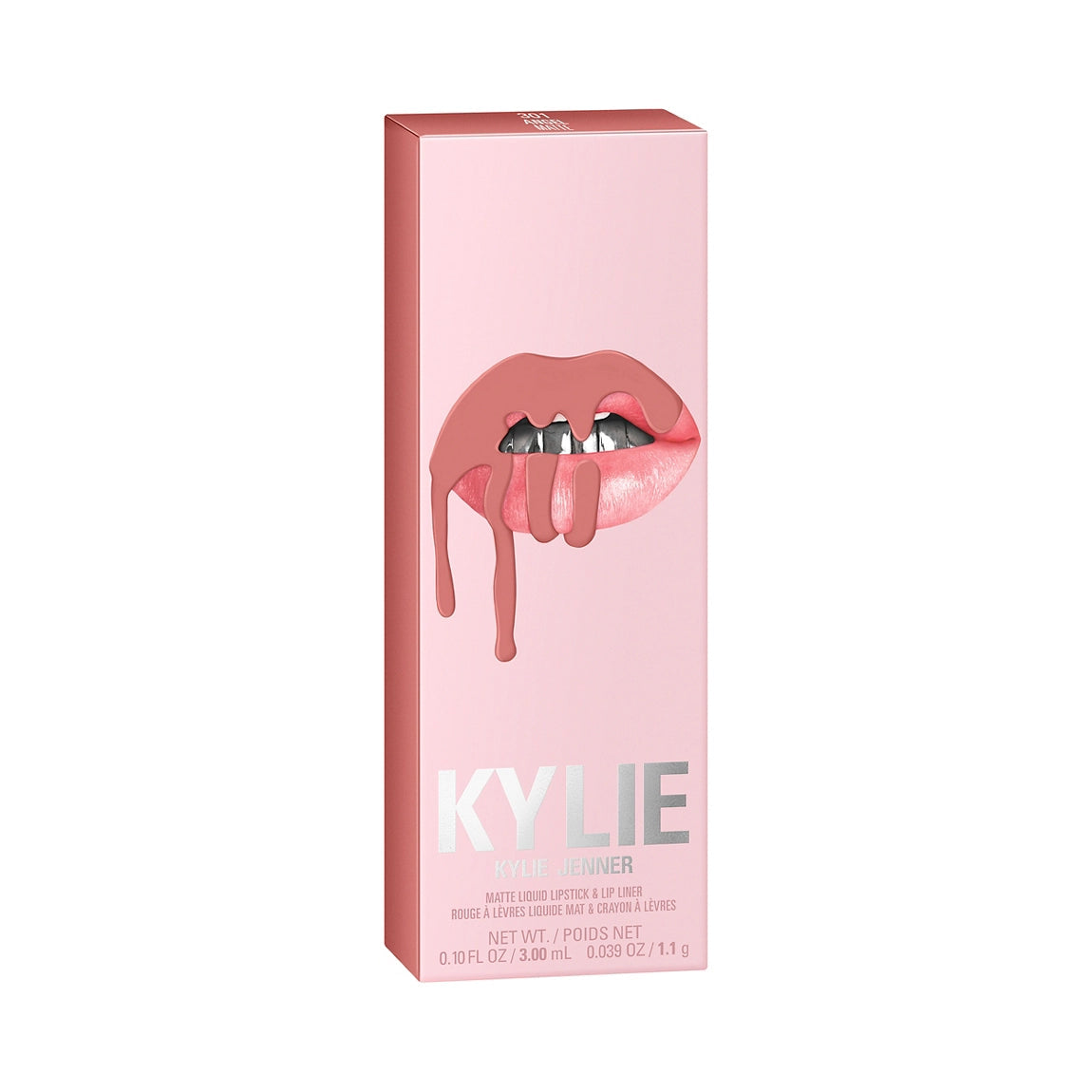 Kit de labios mate 301 Angel de Kylie Cosmetics de 0,039 oz., a prueba de manchas