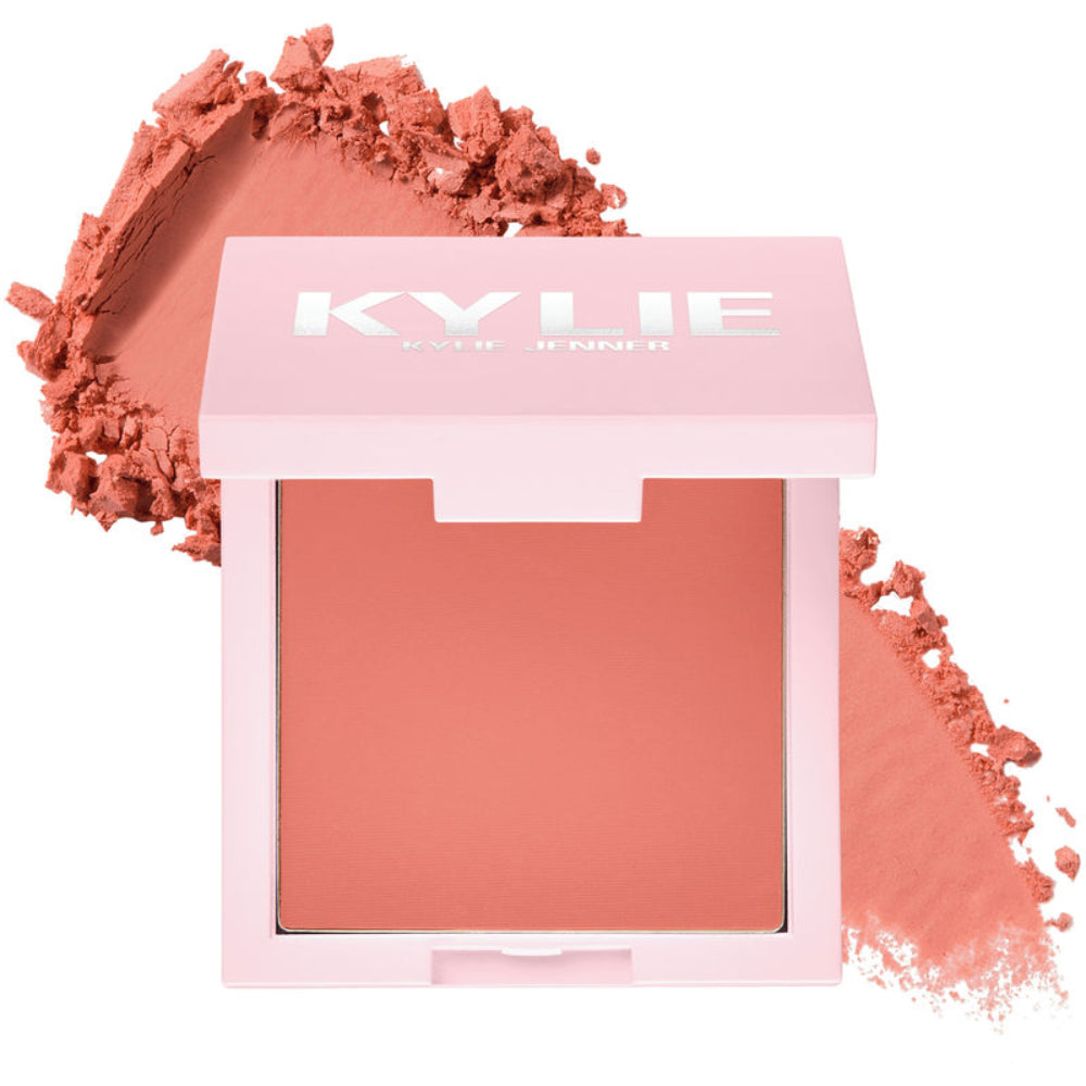 Kylie Cosmetics 0.35 oz. Matte 335 Baddie on the Block Pressed Blush Powder - Skin Breathable Formula