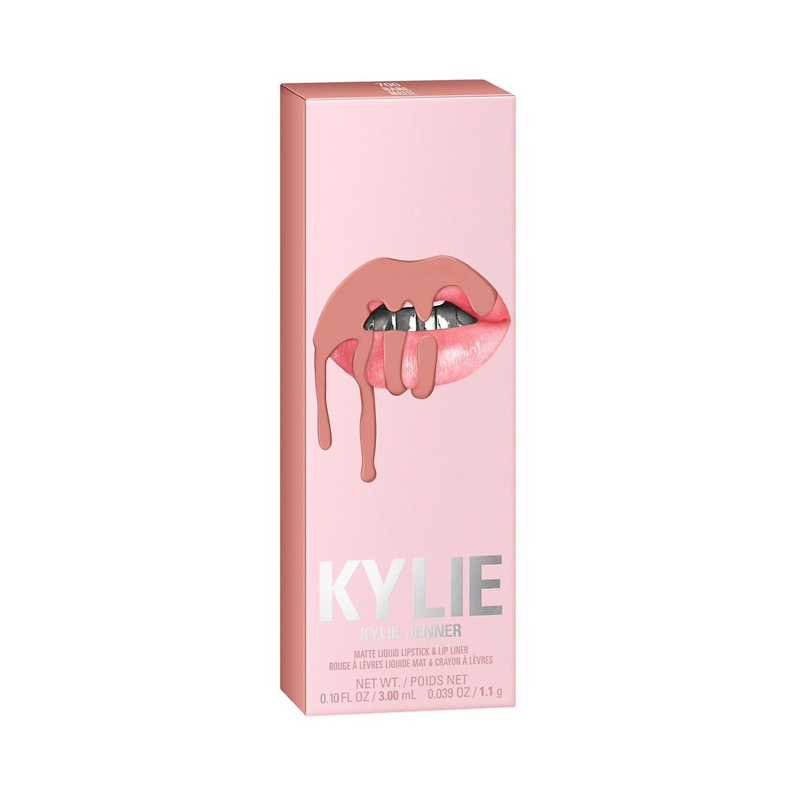 Kit de labios mate Bare Lip de Kylie Cosmetics de 0,039 oz., 700 unidades, a prueba de manchas