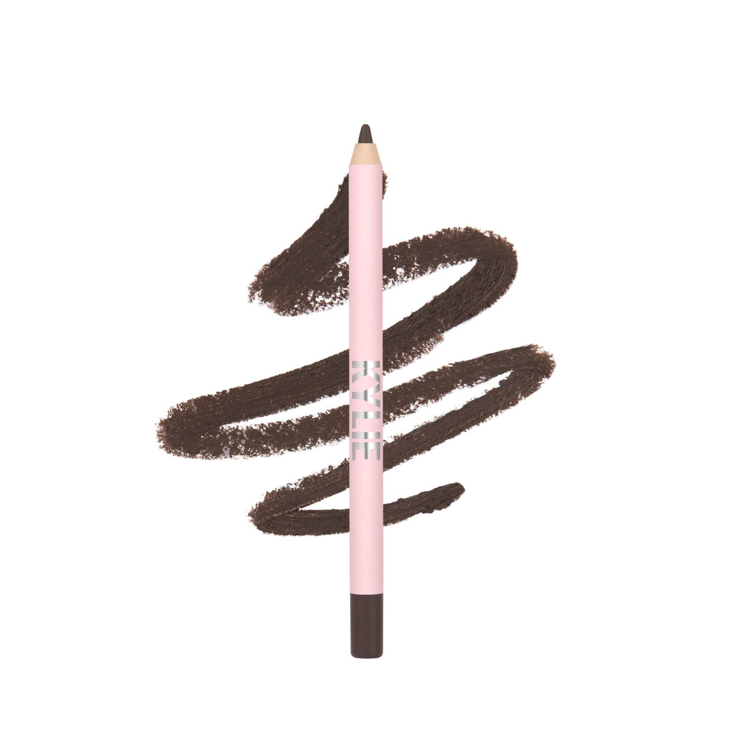 Lápiz delineador en gel Kyliner 003 Matte Dark Brown de Kylie Cosmetics de 0,042 oz (resistente a las manchas)