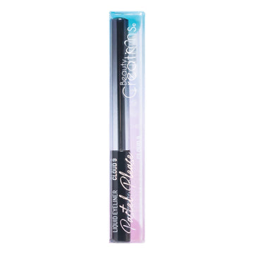 Delineador de ojos líquido Beauty Creations Pastel Please, 0,1 fl oz, Cloud 9 (negro)