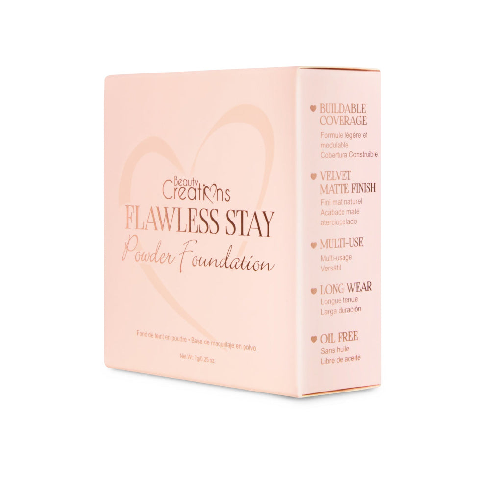 Beauty Creations Flawless Stay Powder Foundation 0.25 oz - FSP 2.5